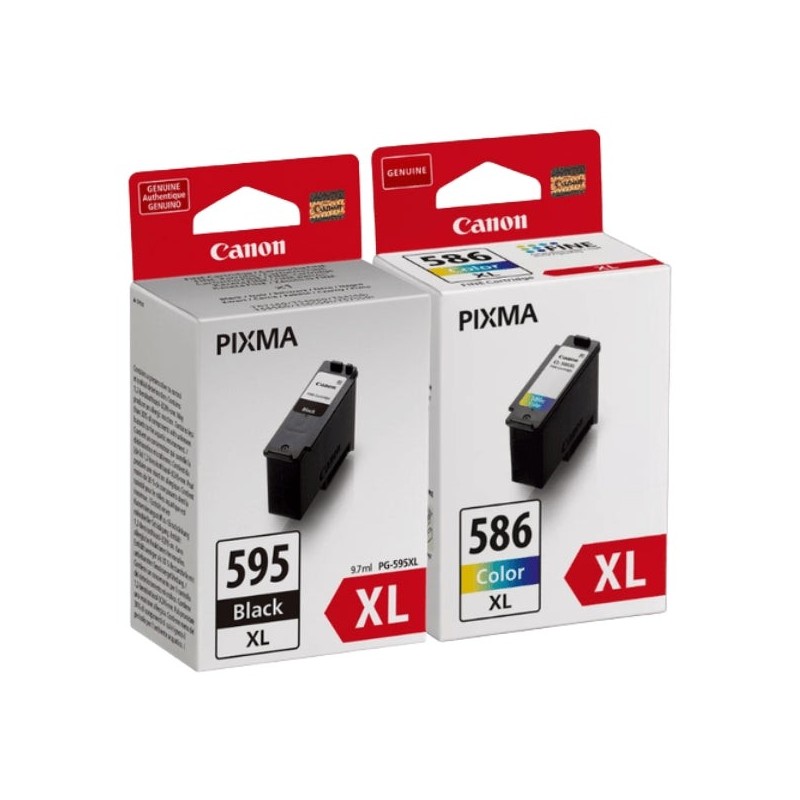 Canon PG-595XL/CL-586XL Multipack de 2 Tinteiros Originais - 7170C004