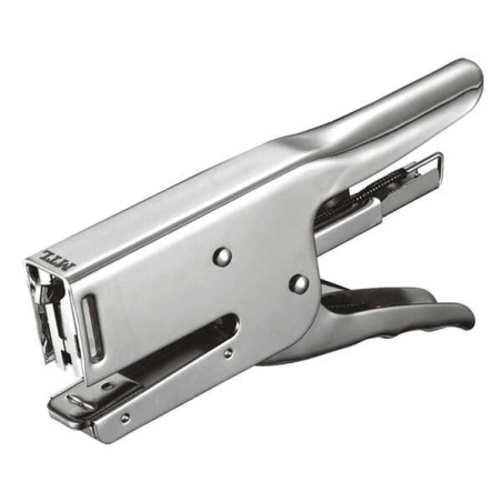 Dohe Pliers Stapler - Made of Steel - Accepts 22/6, 24/6 and 26/6 Staples - Chrome Color