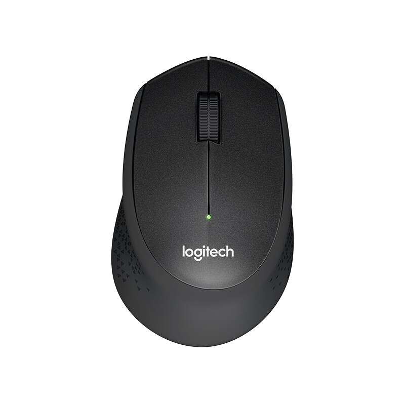 Logitech M330 Silent Plus USB Wireless Mouse 1000dpi - Silencioso - 3 botões - Uso destro - Cor preta