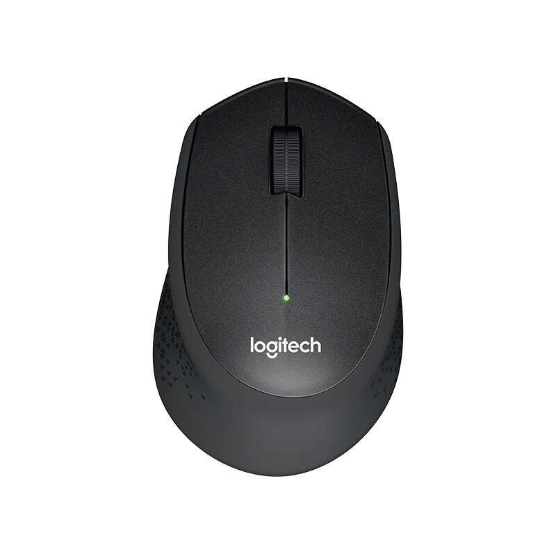 Logitech M330 Silent Plus USB Wireless Mouse 1000dpi - Silencioso - 3 botões - Uso destro - Cor preta