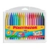 Bic Kids Plastidecor Box of 36 Wax Pencils - Extra resistant - Easy to sharpen - Does not stain