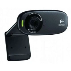 Webcam Logitech C310 HD 720p - 5Mpx - USB 2.0 - Microphone intégré - Angle de vision 60º - Mise au point fixe - Câble 1,50