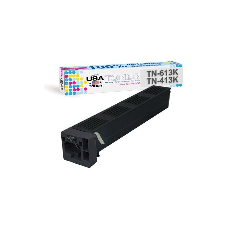 Konica Minolta TN613 Black Compatible Toner Cartridge - Replaces TN613K/A0TM150