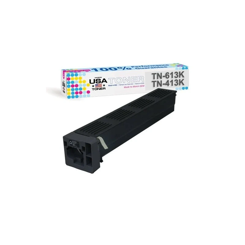 Konica Minolta TN613 Black Compatible Toner Cartridge - Replaces TN613K/A0TM150