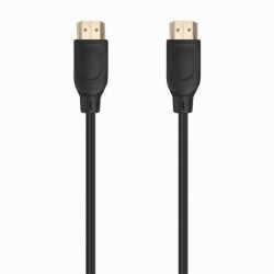 Aisens HDMI Cable V2,0 Premium High Speed ​​/ Hec 4K@60Hz 18Gbps - A/M-A/M - 3,0m - Black Color
