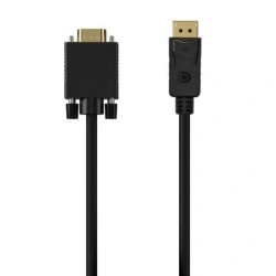 Cabo conversor Aisens DisplayPort para VGA - DP/M-VGA/M - 1,0M - Preto