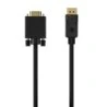Aisens DisplayPort to VGA Converter Cable - DP/M-VGA/M - 1,0M - Black