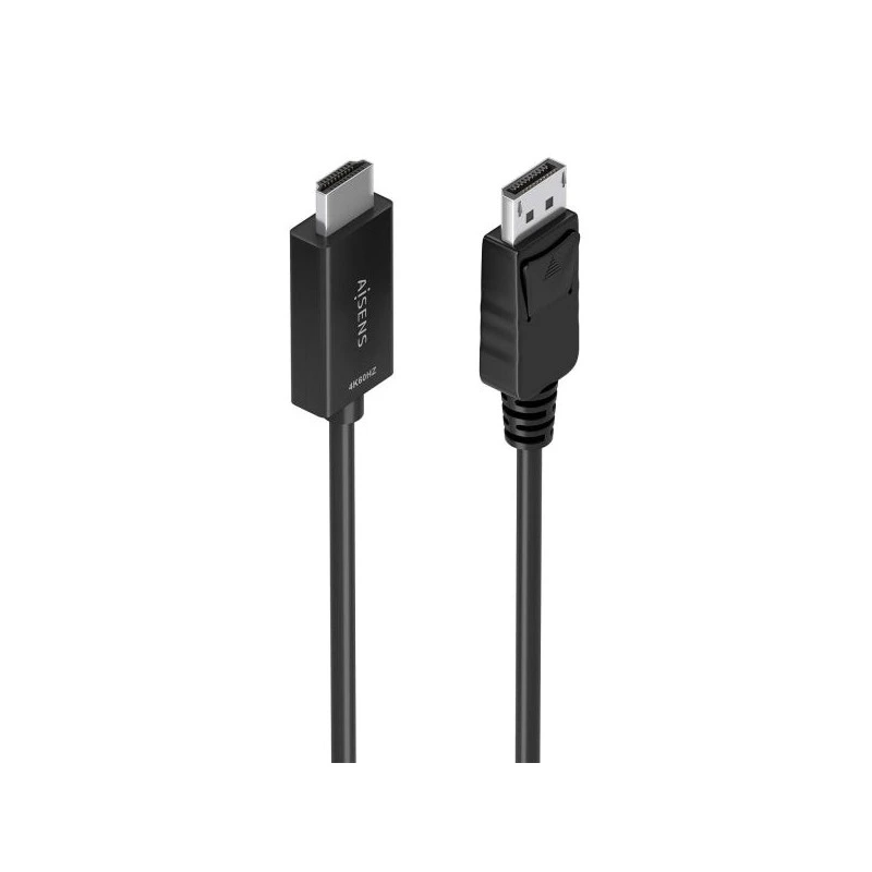 Aisens Cable Conversor DISPLAYPORT a HDMI 4K@60HZ - DP/M-HDMI/M - 2.0m - Color Negro