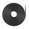 Aisens Bobina de Cable de Red Exterior Impermeable RJ45 Cat.6 UTP Rigido CCA AWG23 - 305m - Color Negro