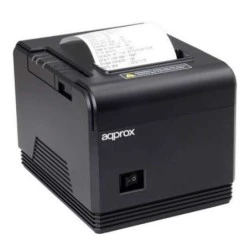Approx Thermal Receipt Printer - Resolution 203dpi - Speed ​​200mm/s - USB, RS232 and RJ11 - Auto-Cut and Manual Cut