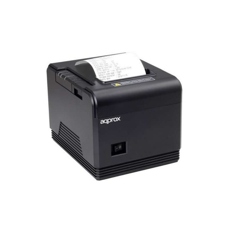 Approx Thermal Receipt Printer - Resolution 203dpi - Speed ​​200mm/s - USB, RS232 and RJ11 - Auto-Cut and Manual Cut