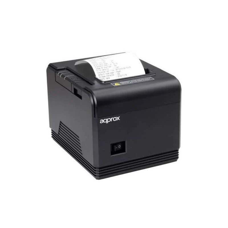 Imprimante de reçus thermique environ - Résolution 203 dpi - Vitesse 200 mm/s - USB, RS232 et RJ11 - Coupe automatique et coupe
