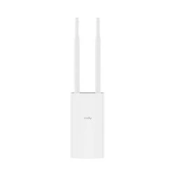 Ponto de acesso sem fio Cudy AP1200-Outdoor AC1200 para ambientes externos - 2 portas Fast Ethernet - Velocidade Wi-Fi 2,4 GHz