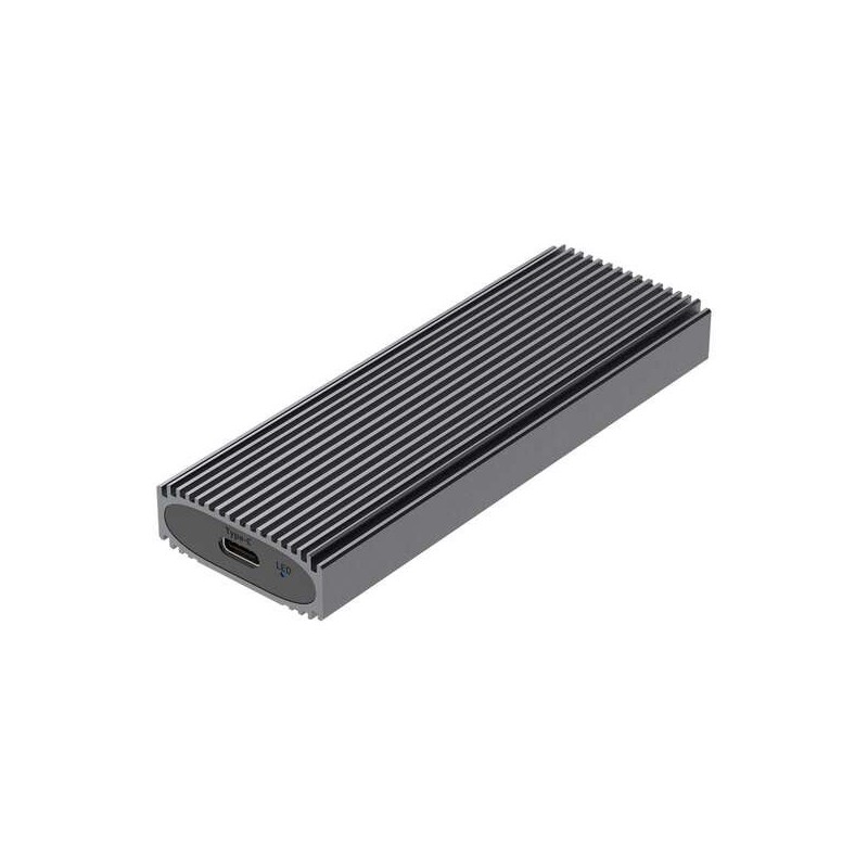 Aisens External Box M.2 (NGFF) ASM2-023GR NVMe to USB3,2 Gen2 - Gray Color