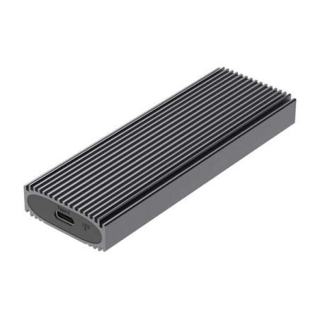 Aisens External Box M.2 (NGFF) ASM2-023GR NVMe to USB3,2 Gen2 - Gray Color
