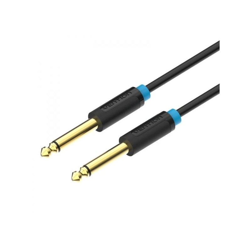 Vention Cable Estereo Jack 6.5 Macho a Jack 6.5 Macho - 3m - Color Negro