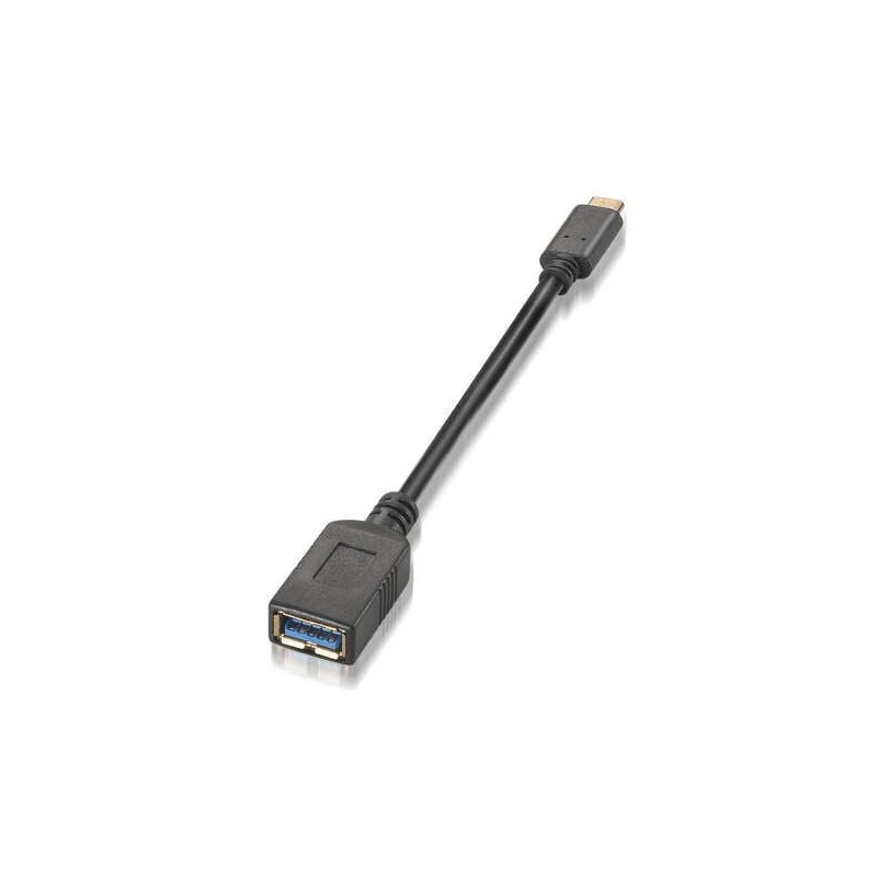 Aisens - Câble USB-C vers USB-A femelle 3.1 Gen1, 15 cm