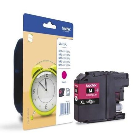 Brother LC125XL Magenta Cartouche d'encre Original - LC125XLMBP