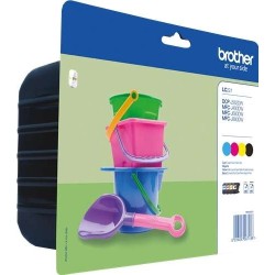Brother LC221 Pack de 4 Tinteiros Originais - LC221VALBP