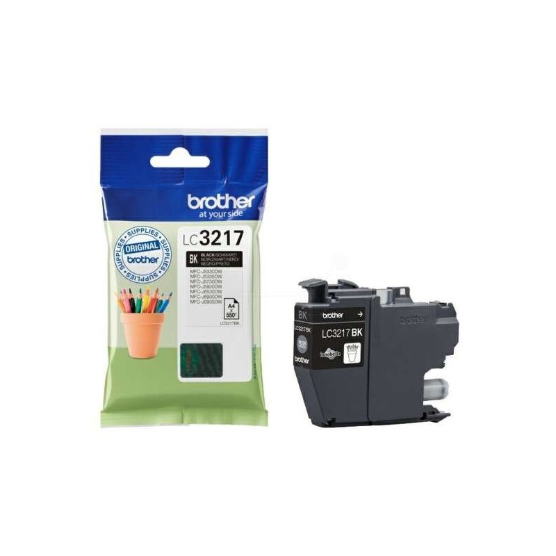 Brother LC3217 Noir Cartouche d'encre Original - LC3217BK