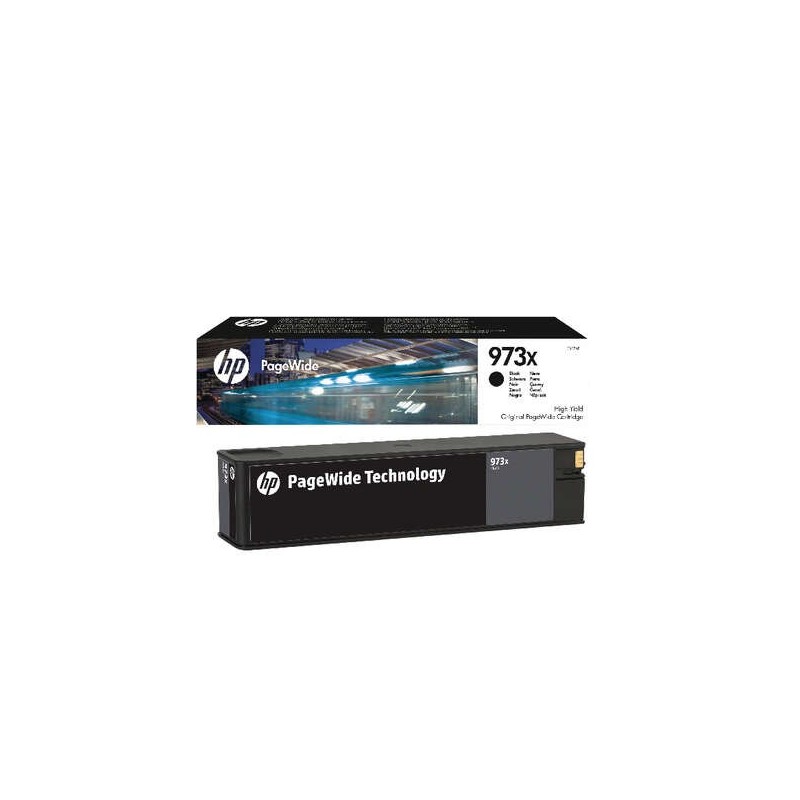 HP 973X Tinteiro Preto Original - L0S07AE