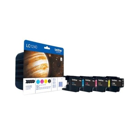 Brother LC1240 Pack of 4 Original Ink Cartridges - LC1240VALBP