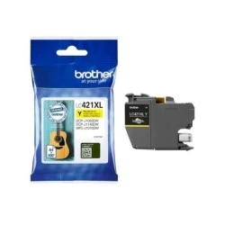 Brother LC421XL Yellow Ink Cartridge Original - LC421XLY