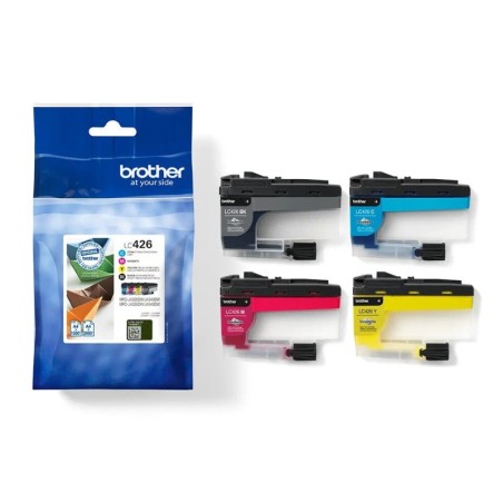 Brother LC426 Pack of 4 Original Ink Cartridges - LC426VAL