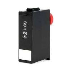 Lexmark 150XL/155XL Tinteiro Preto Pigmentada Genérico - Substitui 14N1614E/14N1619E/14N1614E/14N1607E