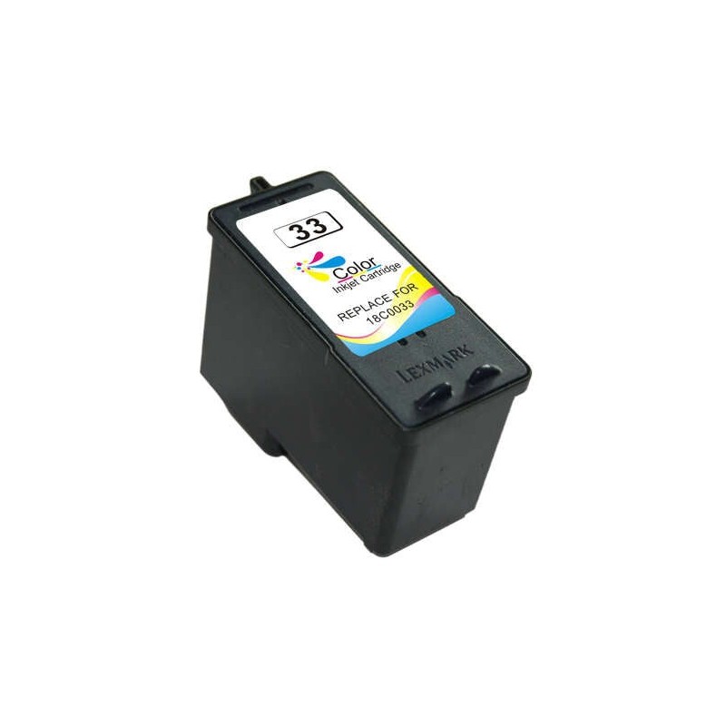 Lexmark 33 Tinteiro Cor Genérico - Substitui 18CX033E