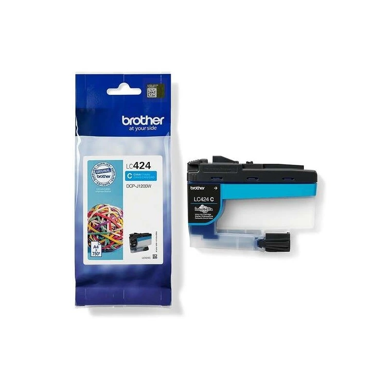 Brother LC424 Cyan Ink Cartridge Original - LC424C
