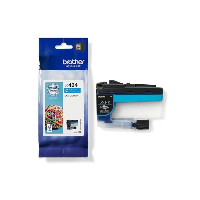 Brother LC424 Tinteiro Ciano Original - LC424C