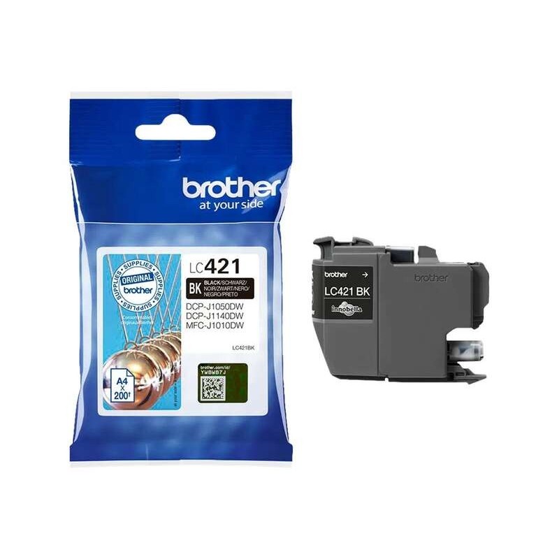 Brother LC421 Black Ink Cartridge Original - LC421BK
