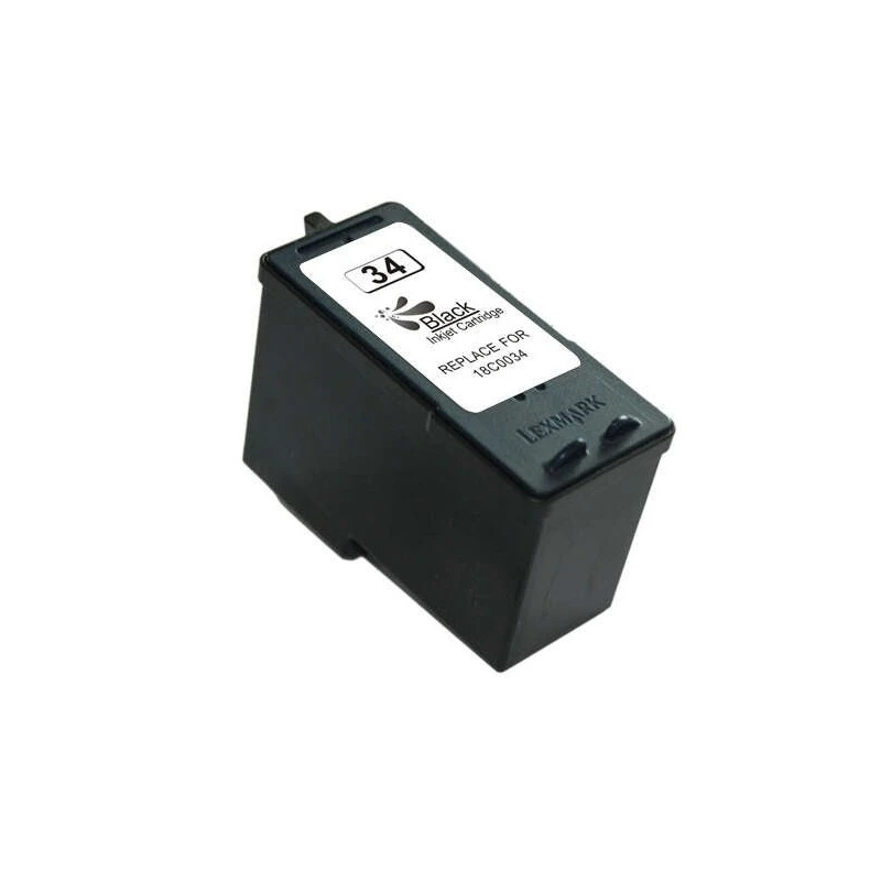 Lexmark 34 Black Compatible Ink Cartridge - Replaces 18C0034E