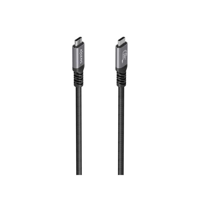 Aisens - Câble USB4 USB-C 40 Gbps 240 W, 0,5 m