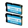 Lexmark 200XL Cyan Pack of 2 Compatible Ink Cartridges - Replaces 14L0198