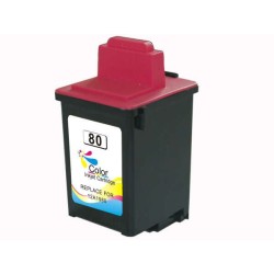 Lexmark 80 Tinteiro Cor Genérico - Substitui 12A1980E