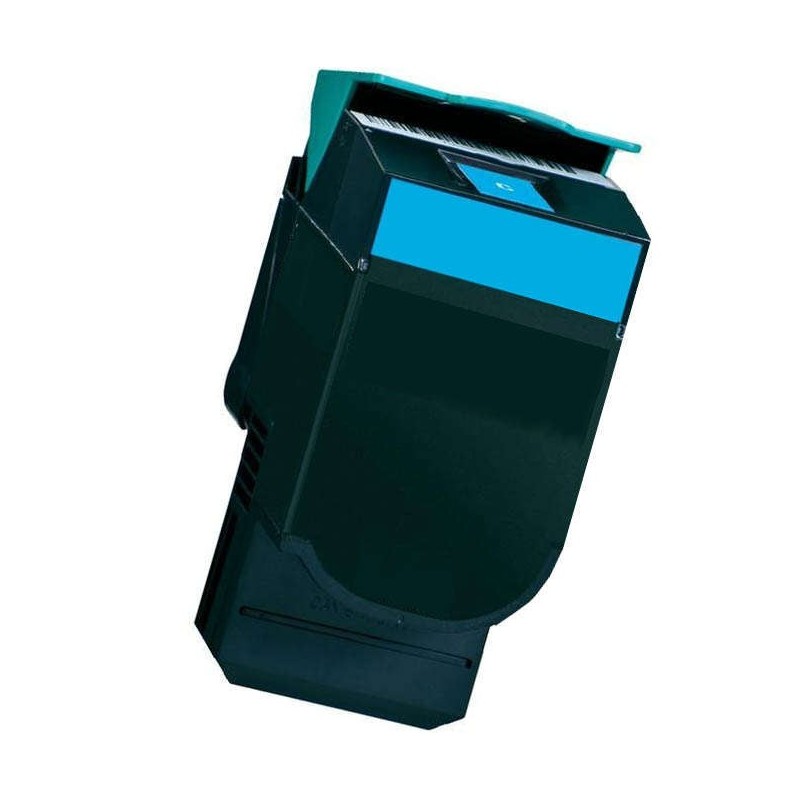 Lexmark CX410/CX510 Ciano Cartucho de Toner Genérico - Substitui 80C2HC0/80C2HCE/802HC