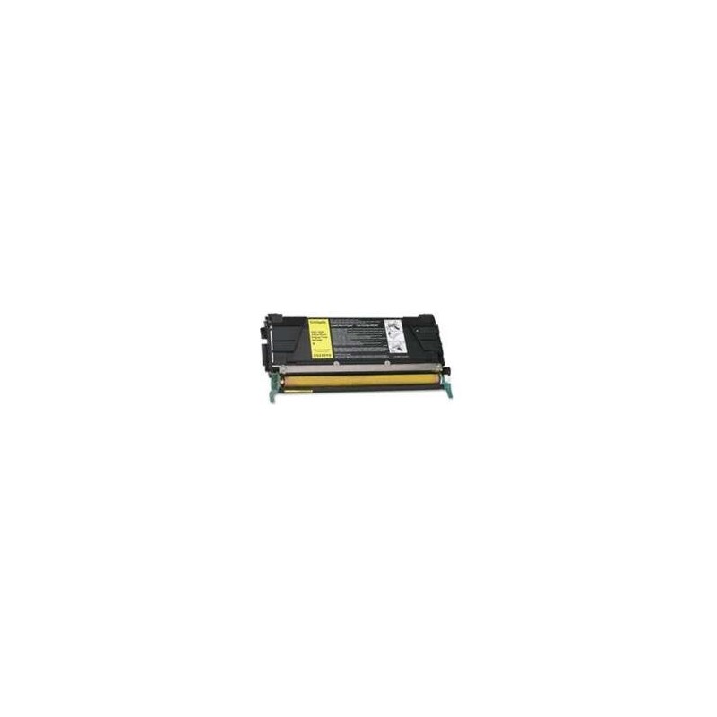 Lexmark C734/C736/X738 Jaune Cartouche de toner Générique - Remplace C734A1YG/C736H1YG