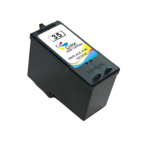 Lexmark 35 Tinteiro Cor Genérico - Substitui 18C0035E