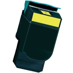 Lexmark CS310/CS410/CS510 Yellow Compatible Toner Cartridge - Replaces 70C2HY0/70C2HYE/70C0H40/702HY/70C20Y0/70C20YE/702Y