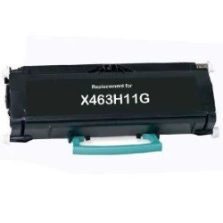 Lexmark E460/E462/X463/X464/X466 Preto Cartucho de Toner Genérico - Substitui E460X11E/E460X31E/X463H11G/X463H21G
