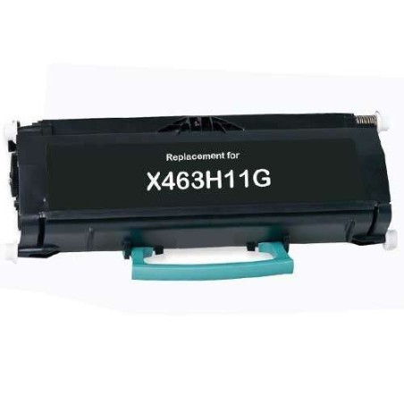 Lexmark E460/E462/X463/X464/X466 Noir Cartouche de toner Générique - Remplace E460X11E/E460X31E/X463H11G/X463H21G