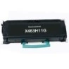 Lexmark E460/E462/X463/X464/X466 Black Compatible Toner Cartridge - Replaces E460X11E/E460X31E/X463H11G/X463H21G