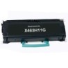 Lexmark E460/E462/X463/X464/X466 Noir Cartouche de toner Générique - Remplace E460X11E/E460X31E/X463H11G/X463H21G