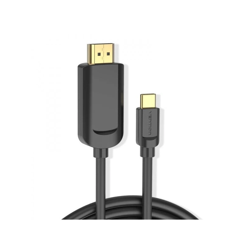 Vention Cable Conversor USB-C Macho a HDMI Macho 4K 1.4 - 1.5m - Color Negro