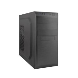 Coolbox F750 Caja ATX con Fuente de Alimentacion - Apta para 5.25", 3.5", 2.5" - USB-A 3.0, Audio HD - Cerradura Kensington