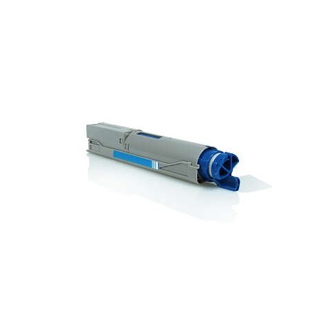 OKI C3300/C3400/C3450/C3600/C3520/C3530/MC350/MC360 Cyan Cartouche de toner Générique - Remplace 43459435/43459331/43459371