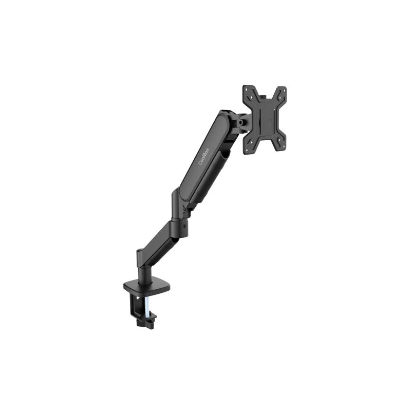 Coolbox M02 Table Mount with Articulating Arm for Monitors up to 32" - Rotating and Tilting - Cable Management - Max Weight 8kg