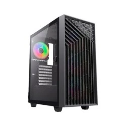 Coolbox GA300 GridLine ATX, Micro ATX, Mini-ITX Tour - Côté en verre trempé - Taille du disque dur 2,5", 3,5" - USB-A 3.0